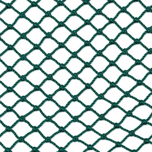 Green nylon multifilament fishing net