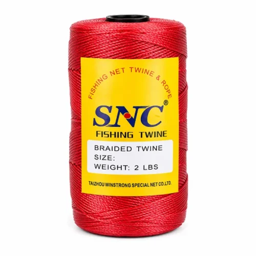 Red SNC braided twine spool